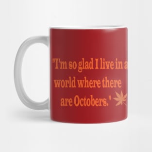 OCTOBER Mug
